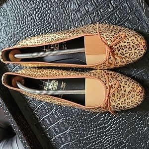 Tictactoes animal metallic print,  NWOT, dancing ballerina style shoes, size 10